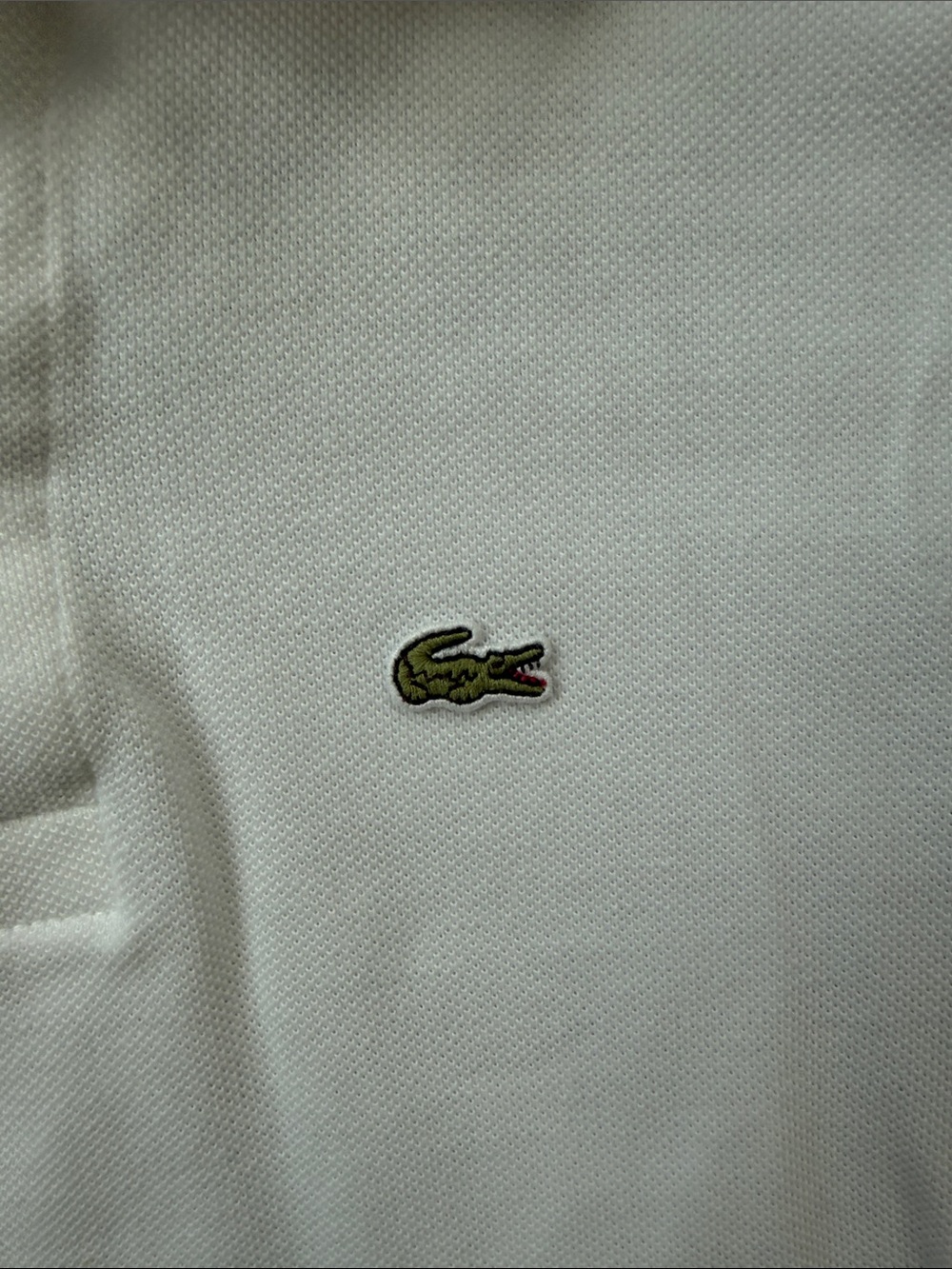 Lacoste Kids Red and White Polo Duo / Sz 10 EUC - Picture 4 of 5